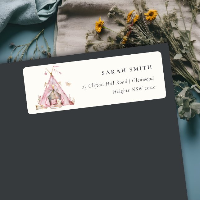 Pink Girls Zelt Sleepover Slumber Party Adresse (Von Creator hochgeladen)