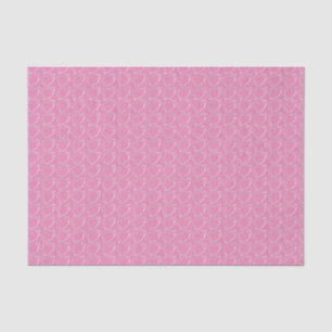 Pink Girly Football Seidenpapier