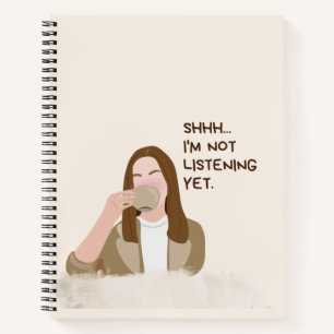 Pink Girly Spirale Notebook - Hübsch und spieleris Notizbuch