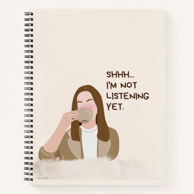 Pink Girly Spirale Notebook - Hübsch und spieleris Notizbuch (Vorderseite)