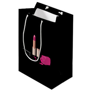 Pink Glam Lipstick & Nail Polnische Schönheit Them Mittlere Geschenktüte