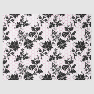 Pink Glam Waben-Serie Design #17 Seidenpapier
