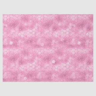 Pink Glam Waben-Serie Design #18 Seidenpapier