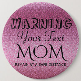 Pink Glittery Gradient Button