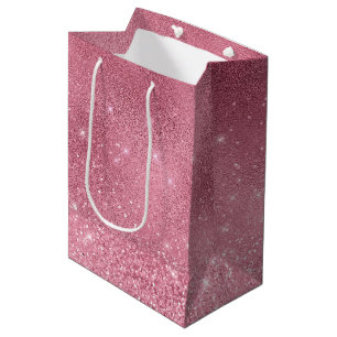 Pink Glitz Mittlere Geschenktüte