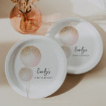 Pink Glitzer Balloons Girl First Birthday Party Pappteller<br><div class="desc">Für alle, die das erste Geburtstagsfest ihres kleinen Mädchens planen, bietet die Wahl dieses minimalistischen Pink Glitzer Balloons eine einzigartige Mischung aus Eleganz und Charme, die sowohl auffällig als auch raffiniert ist. Die sanften Aquarellballons mit schimmernden goldenen Imitaten verleihen Ihrem Glitzer eine frische, schlichte Schönheit, sodass jedes Stück sich so...</div>