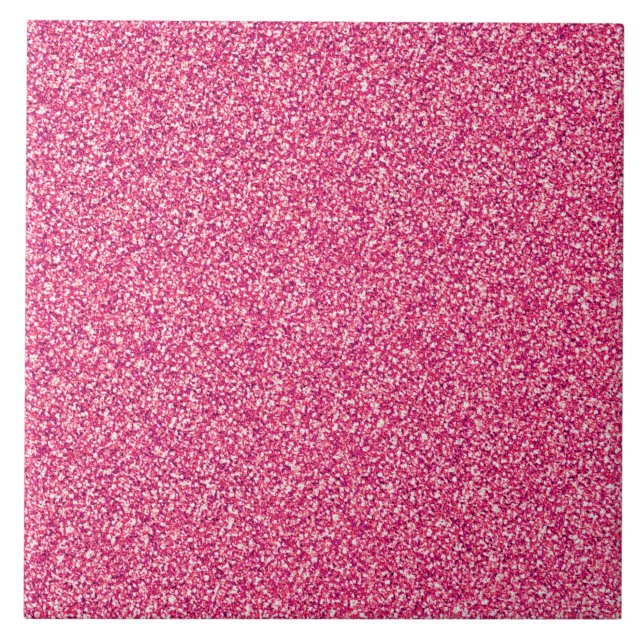 Pink-Glitzer Fliese (Vorderseite)