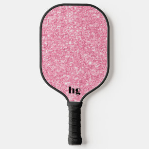 Pink-Glitzer-Textur Pickleball Schläger