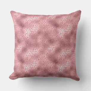 Pink Glitzy Cheetah Print Kissen