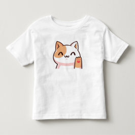 Pink Gold Cat Baby T - Shirt