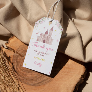 Pink Gold Crown Princess Geburtstag Vielen Dank Ta Geschenkanhänger