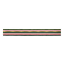 Pink Gold Green Strips Weihnachten Satinband