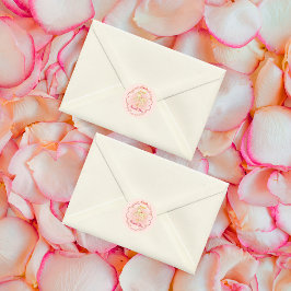 Pink & Gold Pony Vintag Danke Stickers