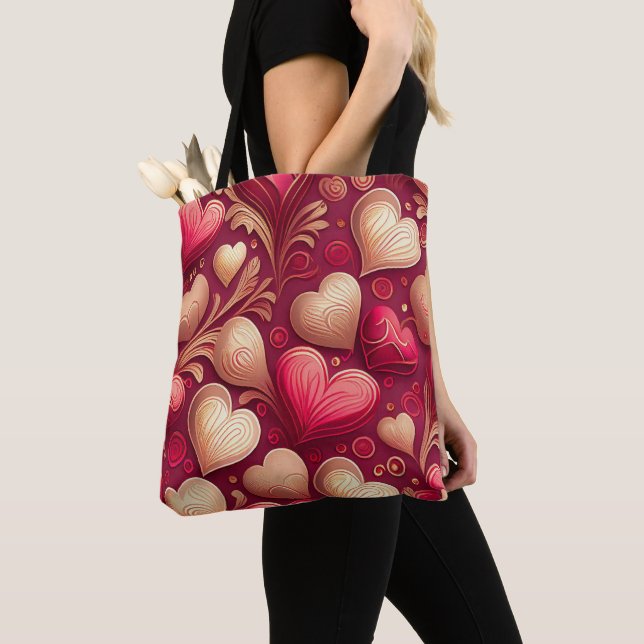 PINK & GOLD VALENTINE LIEBE HEARS (Von Nahem)