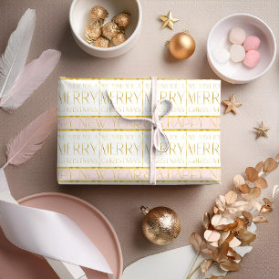 Pink Gold Weihnachtsmuster#35 ID1009 Geschenkpapier