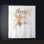 Pink Gold Woman Happy 80th Birthday Fotoshop Wandteppich<br><div class="desc">Pink Gold Woman Happy 80. Geburtstag Fotoshop Tapestry</div>