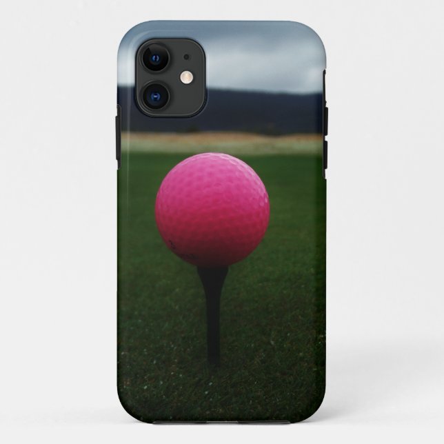 Pink Golf Ball auf dem Golfplatz Case-Mate iPhone Hülle (Rückseite)
