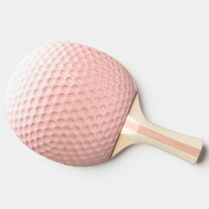 Pink Golf Ball Sport Tischtennis Schläger
