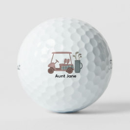 Pink Golf Golfball