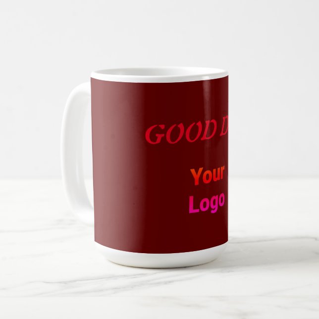 PINK GOOD DAY TASSE (Vorderseite Links)