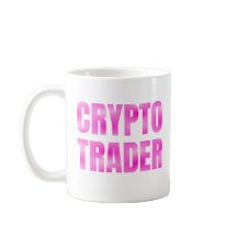 Pink Gradient Crypto Trader Tasse