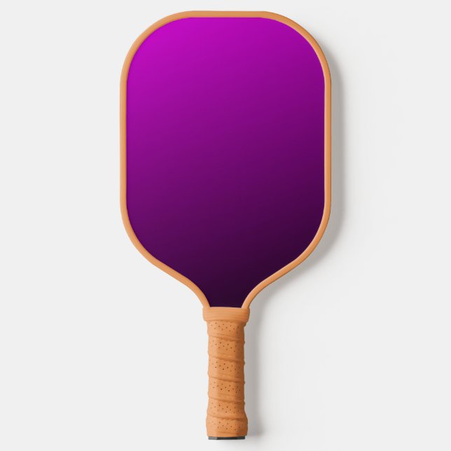 Pink Gradient ombre pickleball paddel Schläger (Vorderseite)