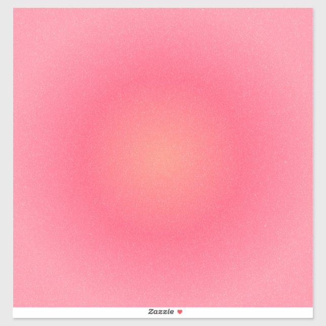 Pink Gradient Vinyl Sticker - Custom Cut (Blatt)