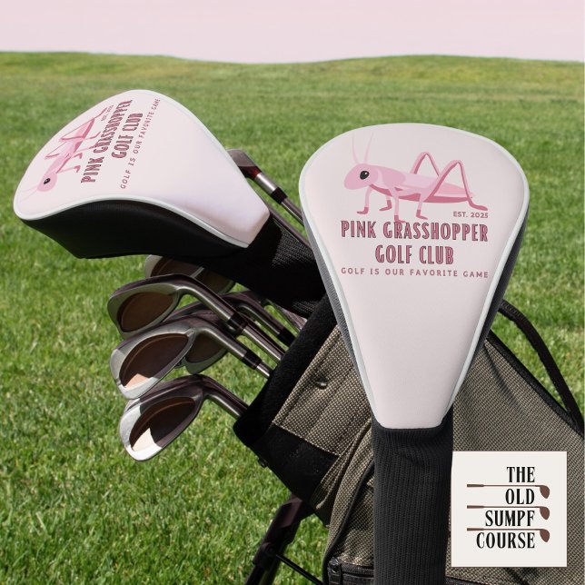 Pink Grasshopper Golf Club Golf Headcover (Von Creator hochgeladen)