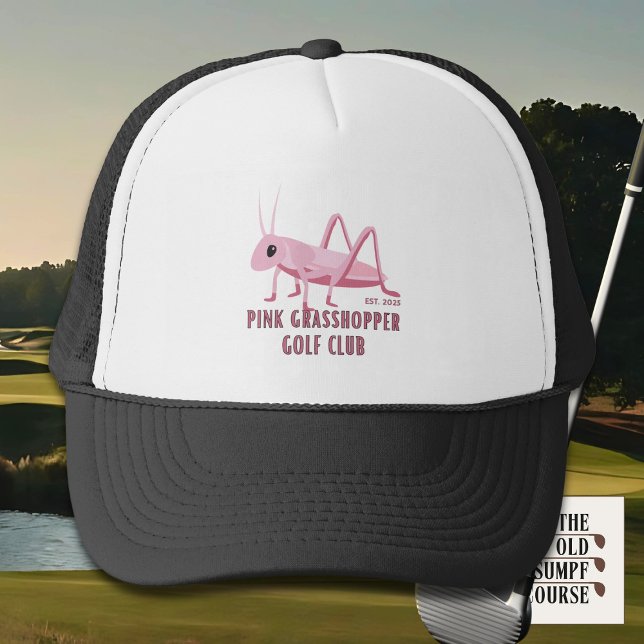 Pink Grasshopper Golf Club Truckerkappe (Von Creator hochgeladen)
