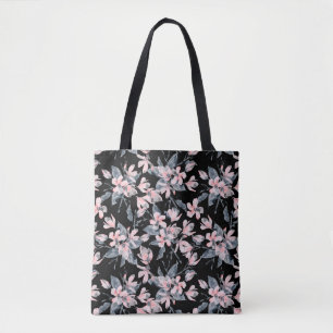 Pink & Grau Wasserfarben-Muster