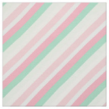 Pink Green Diagonal Stripe Muster