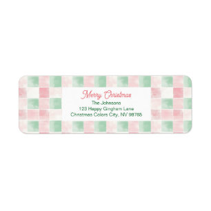 Pink Green Retro Muster Weihnachten