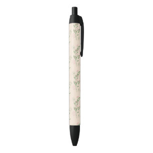 Pink Green Retro Y2K 70er Blume Muster Kugelschreiber