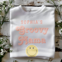 Pink Groovy Mama Retro Geburtstag