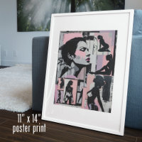 Pink Grunge 90er Jahre Pastel Frauen Lesben Kunst