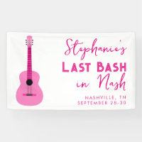 Pink Guitar Last Bash in Nash Bachelorette