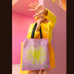 Pink Guten Tag, Pickleball spielen