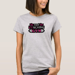 Pink Gym, das ist mein Fitness-Shirt T-Shirt