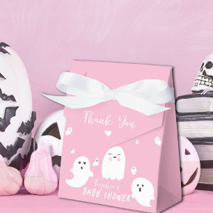 Pink Halloween Ghost Girl Babydusche Geschenkschachtel