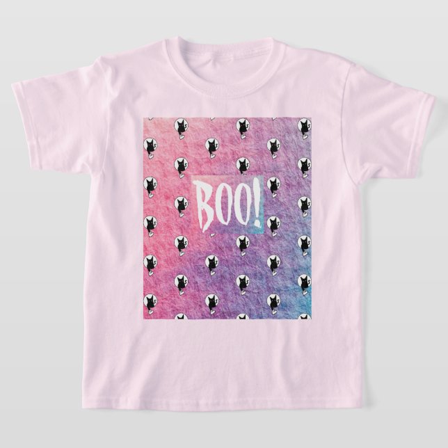 Pink Halloween Kid T - Shirt von Poet Adiela Akoo (Ablage )