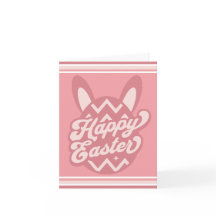 Pink Happy Oaster Bunny