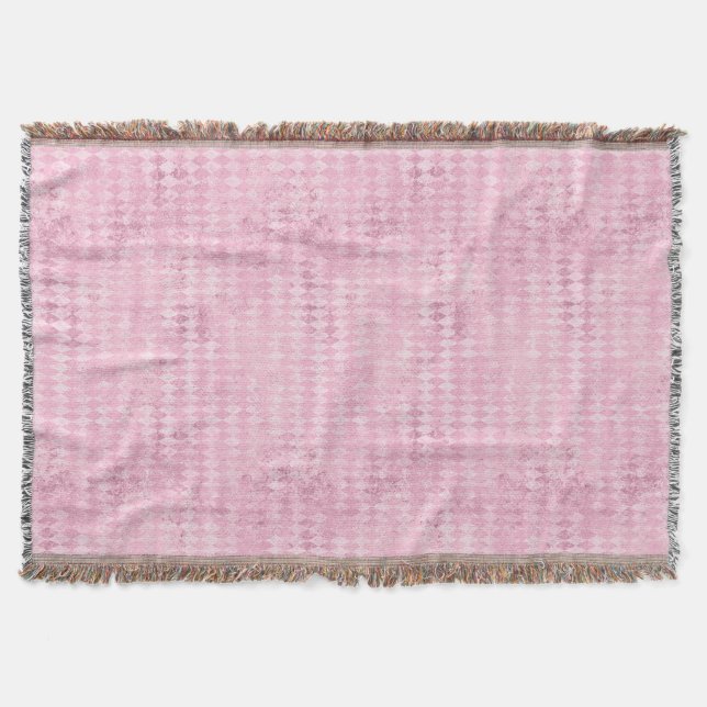 Pink Harlequin Decke (Vorderseite)