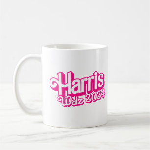 Pink Harris Walz 2024 Kaffeetasse