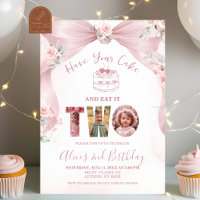 Pink Have Your Cake und Eat it TWO Geburtstag