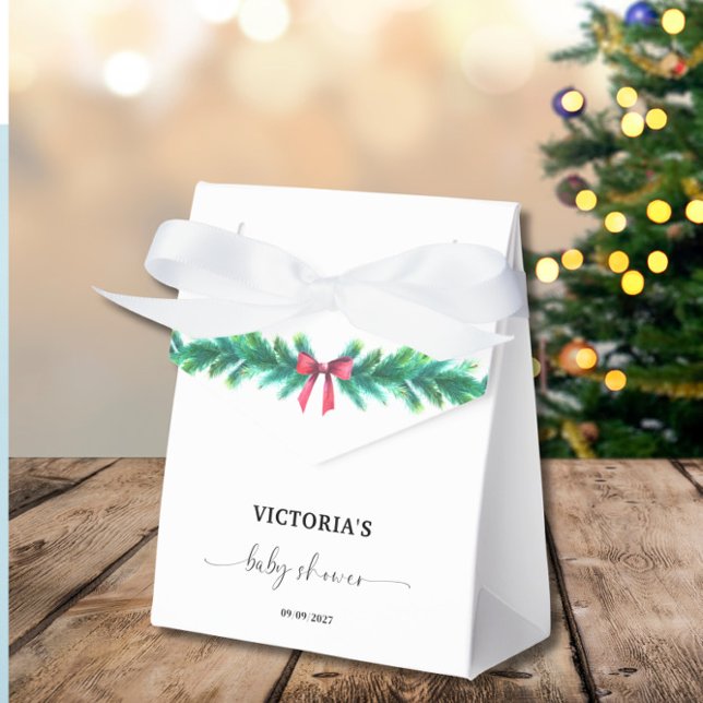 Pink Heart Baby Dusche Party Geschenkschachtel (Von Creator hochgeladen)