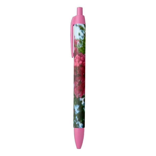 Pink Heart Blumen Pen Kugelschreiber (Oberseite (Vertikal))
