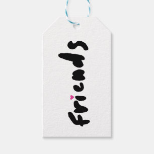 Pink Heart Buddies Klettern Freundschaften schließ Geschenkanhänger