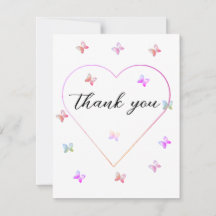 Pink Heart Butterfly Girl Dusche