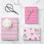 Pink Heart Cupcake Cake Zuckerguss Polka Dots Geschenkpapier Set<br><div class="desc">Die Wrapping Paper Sheets enthalten eine originale Marker-Abbildung eines Kuchens mit Sprinklen und einem rosa Herz,  hervorgehoben durch Polka-Punkte. In diesem Shop sind auch viele weitere Verpackungspapierdesigns erhältlich. Sehen Sie nicht,  wonach Sie suchen? Brauchen Sie Hilfe bei der Anpassung? Kontaktieren Sie Rebecca,  um etwas für Sie entworfen zu haben.</div>