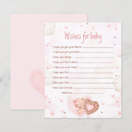 Pink Heart wünscht sich Baby Showgame